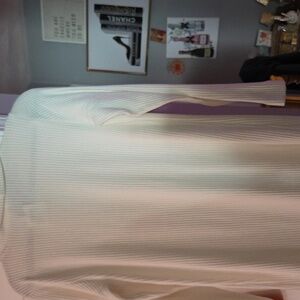 Club Monaco Long Sleeve Dress - Cream